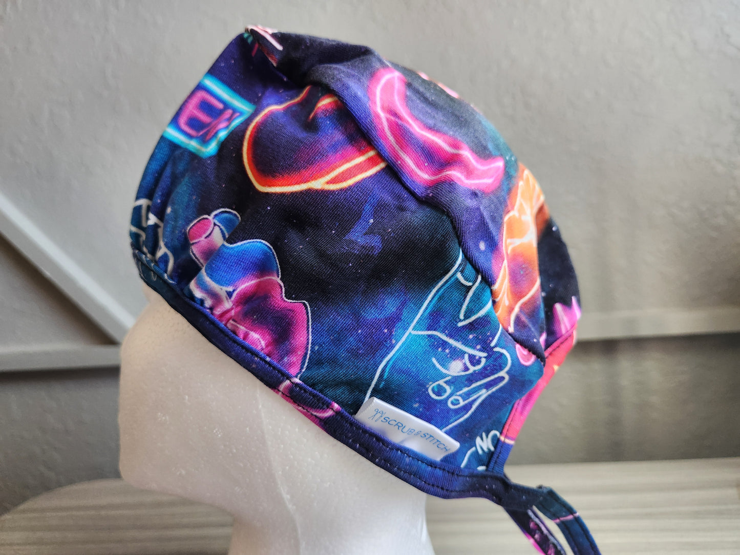Neon Lights - Scrub Cap