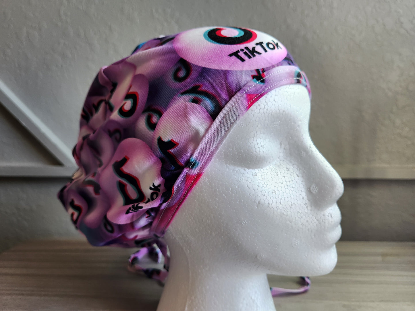 Tik Tok - Ponytail Scrub Cap