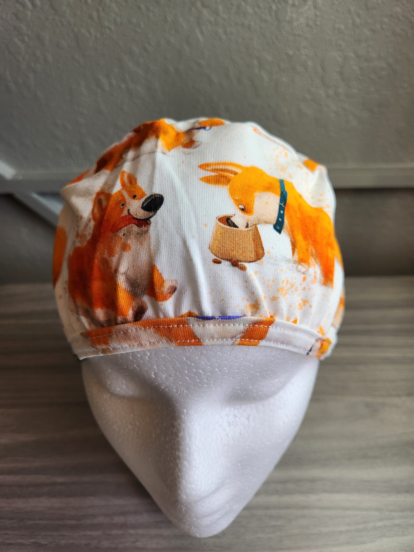 Dogs with White Background Scrub Cap