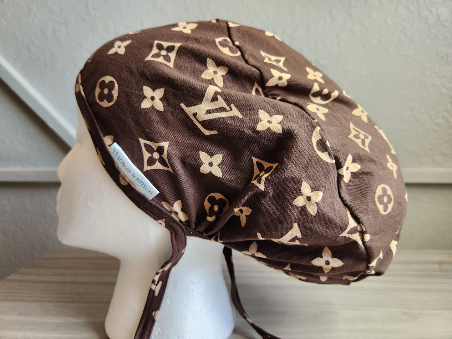 Designer 3 Scrub Cap - Ponytail