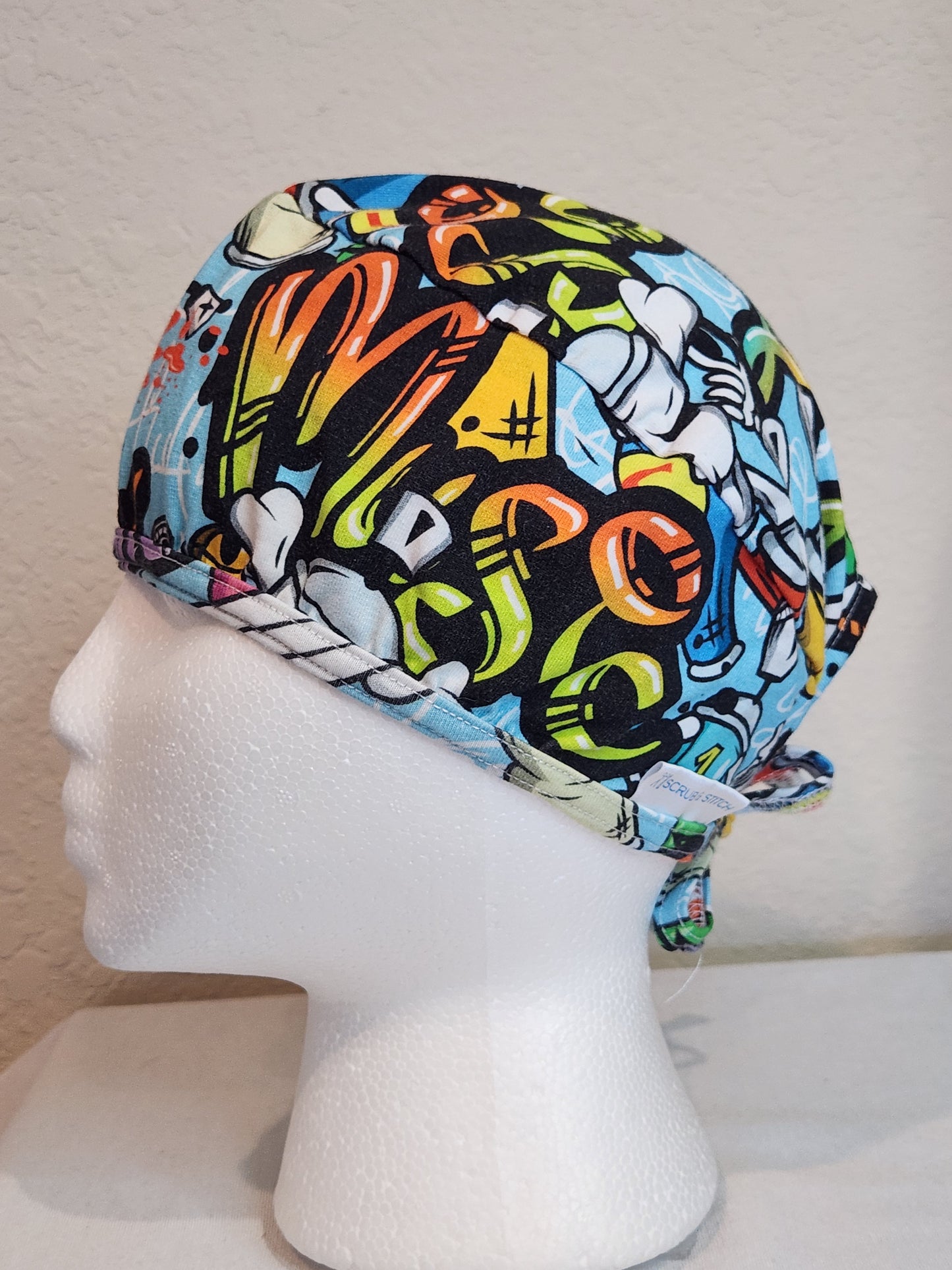 Graffiti/Hip Hop Style - Scrub Cap