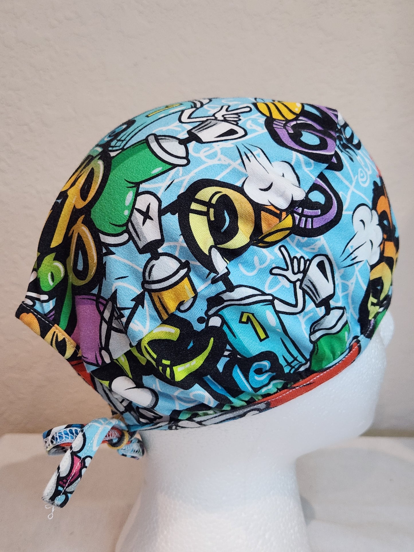 Graffiti/Hip Hop Style - Scrub Cap