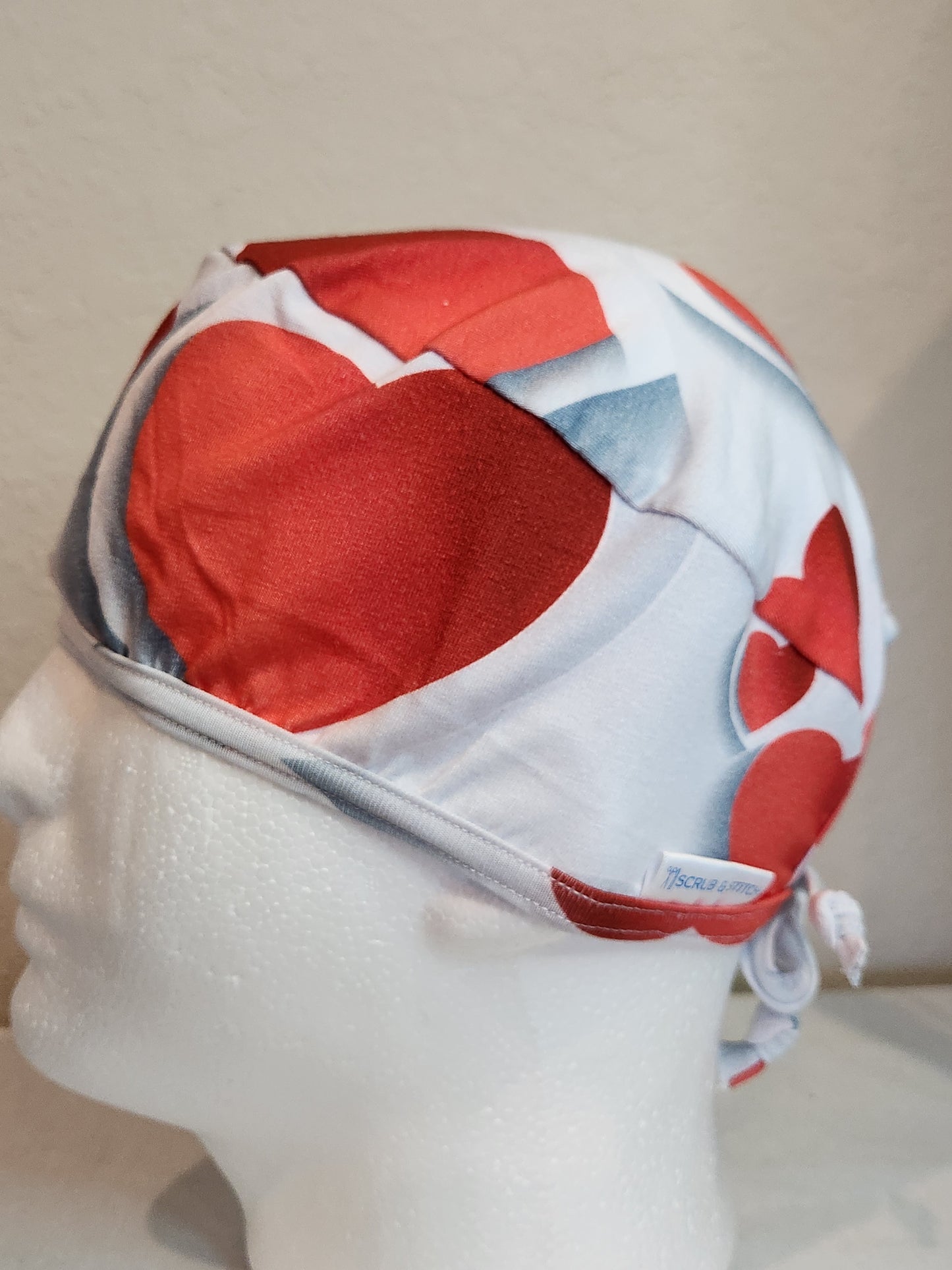 Heart Themed - Scrub Cap