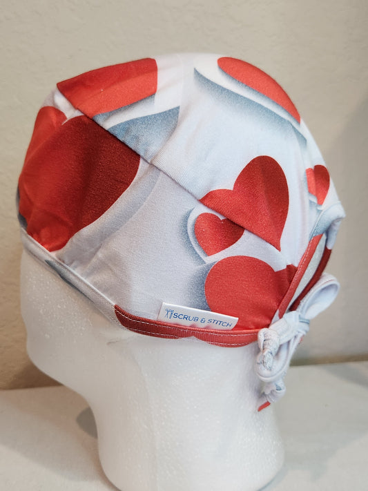 Heart Themed - Scrub Cap