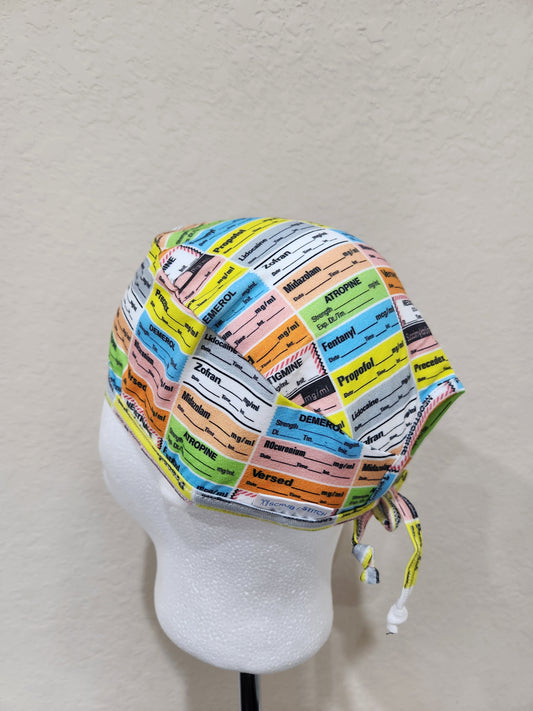 Anesthesia Party Cap  - Scrub Cap