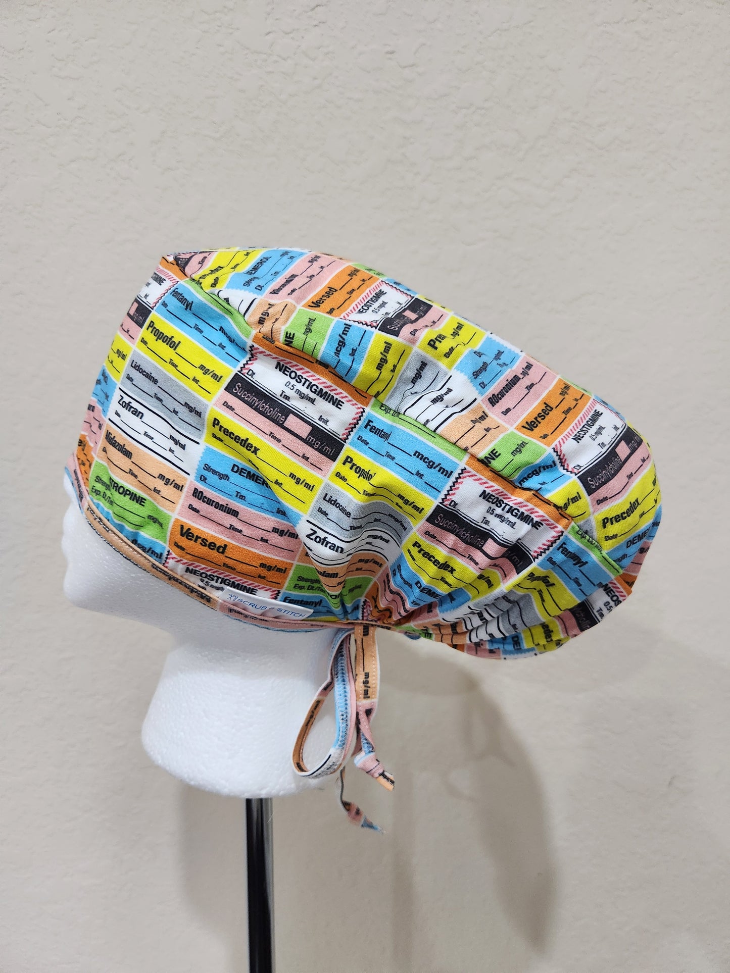 Anesthesia Party Cap  - Ponytail Scrub Cap