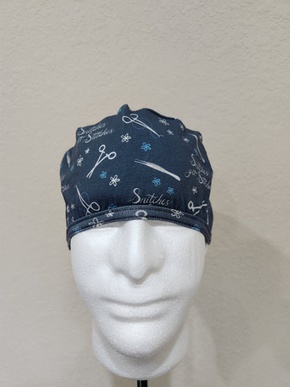 Snitches get Stitches - Scrub Cap