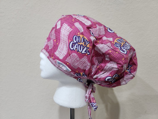 Oh My Gauze - Ponytail Scrub Cap